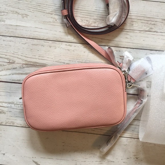 Coach Leather Boxed Crossbody Clutch Peony Pink - Picture 4 of 7
